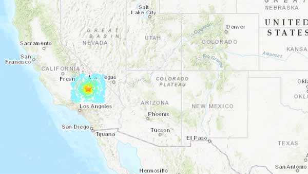 United States Geological Survey: A M 7.1 Earthquake strikes Southern California United States Geological Survey: A M 7.1 Earthquake strikes Southern California