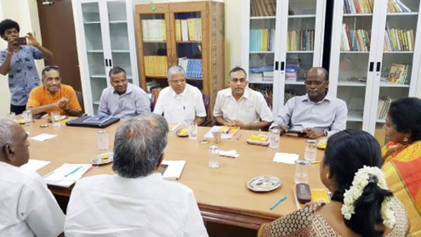 Elam Tamils delegation met TN BJP leaders Elam Tamils delegation met TN BJP leaders
