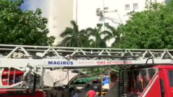 Major fire in Mumbai, 100 people feared trapped Major fire in Mumbai, 100 people feared trapped
