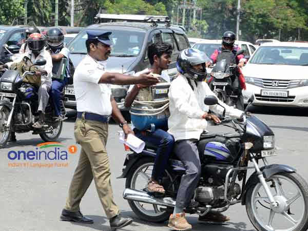 அபராத வசூல் விவரம் ஆர்டிஐயில் காவல்துறை தகவல்