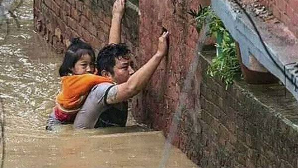 Heavy rain in Nepal, 65 killed in landslide and flood Heavy rain in Nepal, 65 killed in landslide and flood