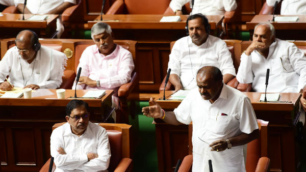 குமாரசாமி அதிர்ச்சி
