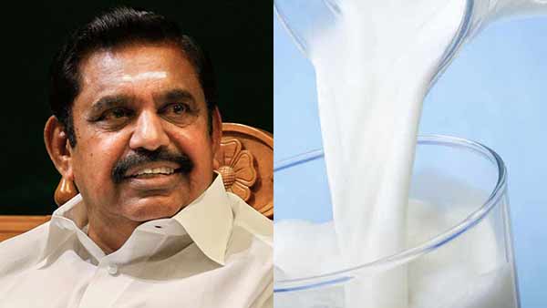 Milk price will be rise Says Chief Minister Edappadi Palanisamy Milk price will be rise Says Chief Minister Edappadi Palanisamy