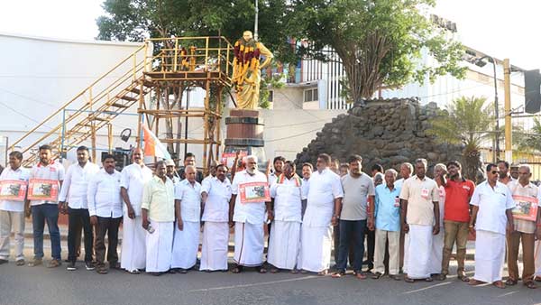 Ready go to protest any border to stop the hydrocarbon project .. Narayanaswamy Ready go to protest any border to stop the hydrocarbon project .. Narayanaswamy
