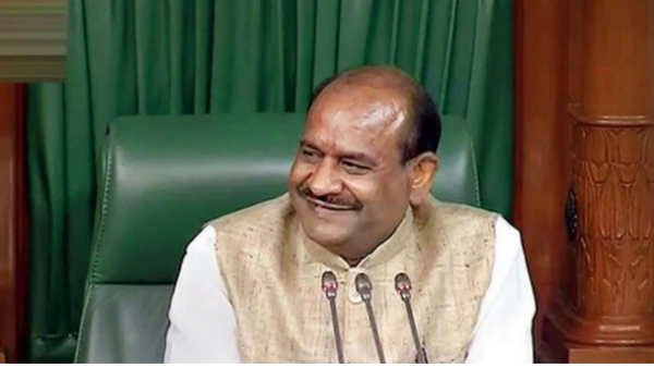 lok sabha speaker om birla angry after disturbed mps Chatting lok sabha speaker om birla angry after disturbed mps Chatting