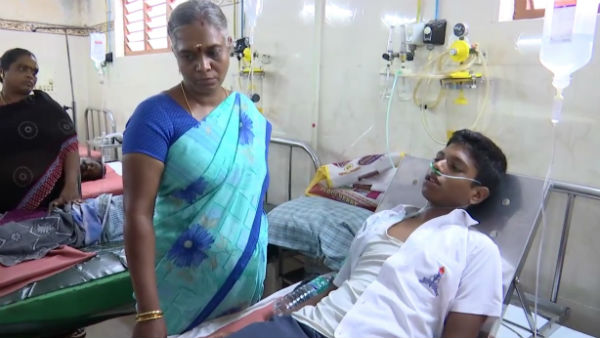 puducherry teacher beaten 8th class boy student because not hair cut puducherry teacher beaten 8th class boy student because not hair cut