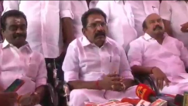 Sellur Raju slams rebels Sellur Raju slams rebels