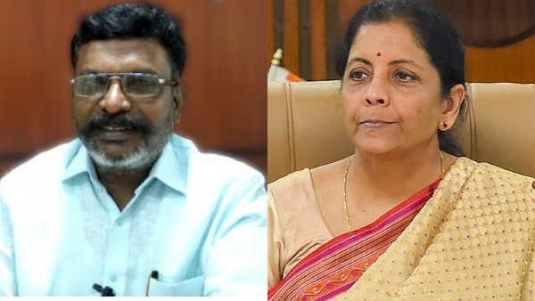 Thol.Thirumavalavan met union minister Nirmala Sitharaman Thol.Thirumavalavan met union minister Nirmala Sitharaman