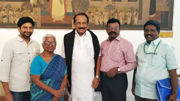 Arputhammal meets Home Minister Amit Shah Arputhammal meets Home Minister Amit Shah
