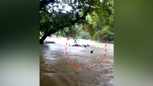 Flood in Maayaru River near Erode Flood in Maayaru River near Erode