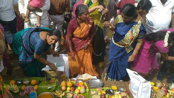 காவிரிக்கு பிரசாதம்