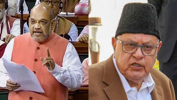 Farooq Abdullah at Home Out of His Will: Amit Shah Farooq Abdullah at Home Out of His Will: Amit Shah