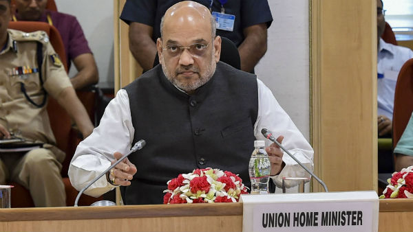Amit Shah chairs meeting of CMs of Maoist-hit States Amit Shah chairs meeting of CMs of Maoist-hit States
