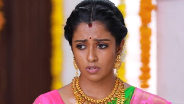 Barathi kannamma serial: ஒத்தையிலே கண்ணம்மா... விட்டுட்டியே பாரதி? |  Barathi kannamma serial:bharathi deserts kannamma - Tamil Oneindia