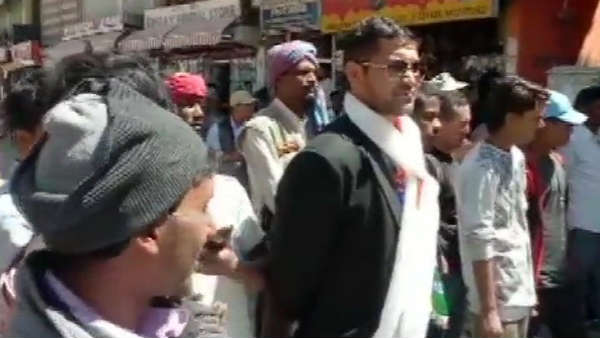 Celebrations in Leh after Ladakh Celebrations in Leh after Ladakh