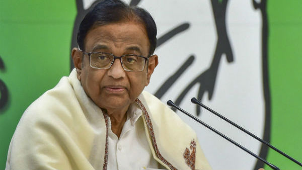 P Chidambaram slams house arrest of Kashmir political leaders P Chidambaram slams house arrest of Kashmir political leaders