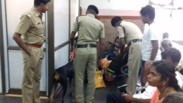Heavy police security to Coimbatore Heavy police security to Coimbatore