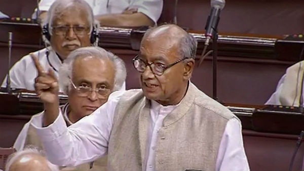 Digvijaya Singh taking a jibe at the BJP for facilitating Pragya Singh Thakur Digvijaya Singh taking a jibe at the BJP for facilitating Pragya Singh Thakur