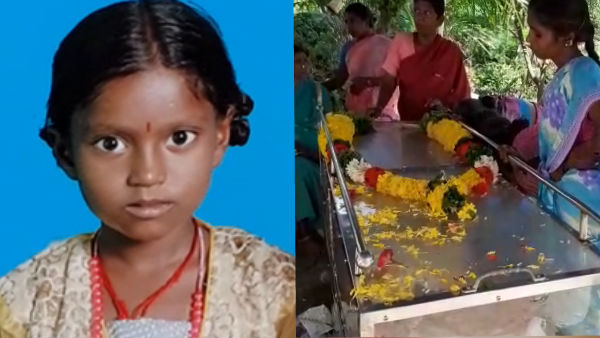 2 girls fell down and death rain flood near Vellore 2 girls fell down and death rain flood near Vellore