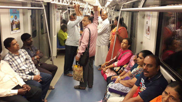 fault in Chennai Metro rail automatic ticket system