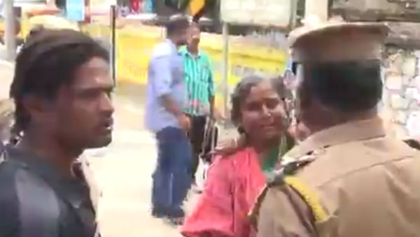 போலீஸ் தடுத்தனர்