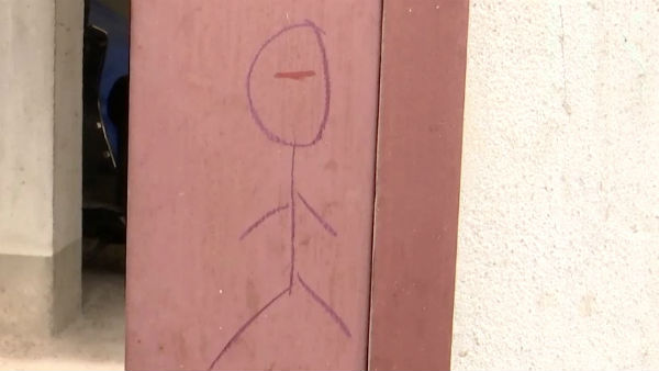 mysterious symbols on house walls create panic in Puducherry mysterious symbols on house walls create panic in Puducherry