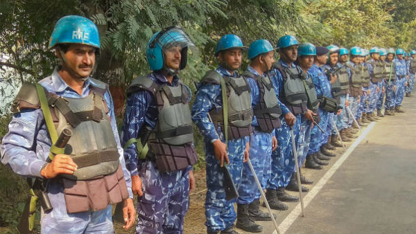 Rapid Action Force deployed in Kashmir Rapid Action Force deployed in Kashmir