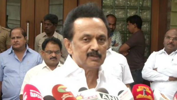 DMK Chief Stalin Opposes the removal of 370 in Kashmir DMK Chief Stalin Opposes the removal of 370 in Kashmir