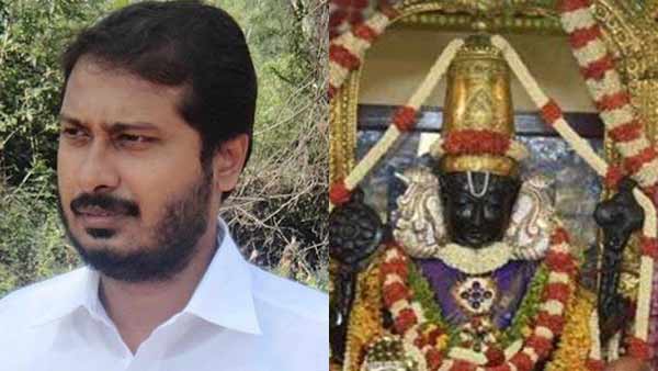 Thamimun Aansaris recommendation letter to worship Athi varadhar Thamimun Aansaris recommendation letter to worship Athi varadhar