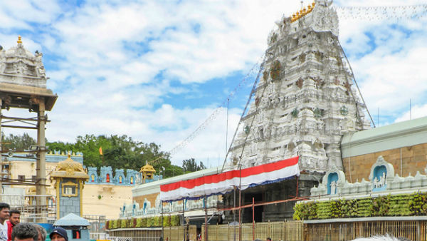 red alert in tirupati, security tightened in tirumala sri venkateswara temple red alert in tirupati, security tightened in tirumala sri venkateswara temple