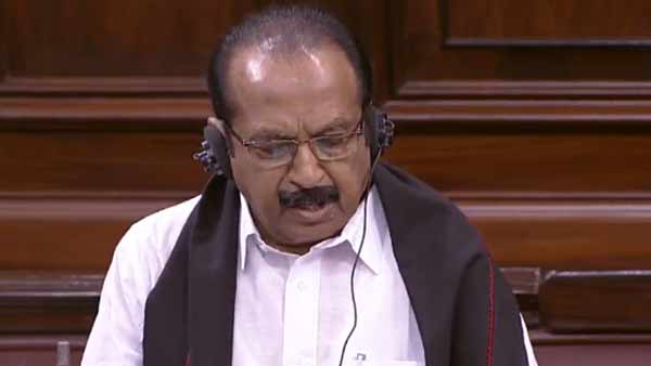 Vaiko vehemently opposed UAPA bill in RS Vaiko vehemently opposed UAPA bill in RS