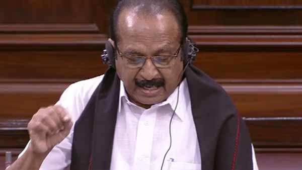 Vaiko vehemently opposed UAPA bill in RS Vaiko vehemently opposed UAPA bill in RS