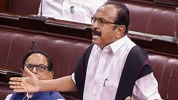 vaiko says on rajya sabha, emergency in india over kashmir issue vaiko says on rajya sabha, emergency in india over kashmir issue