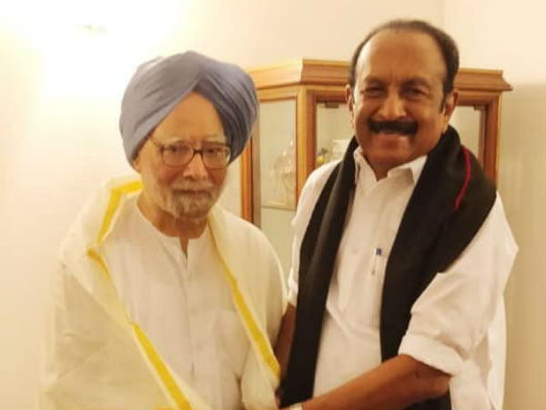 Vaiko meets Manmohan Singh Vaiko meets Manmohan Singh