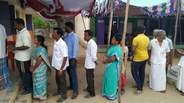 vellore lok sabha election voting started vellore lok sabha election voting started