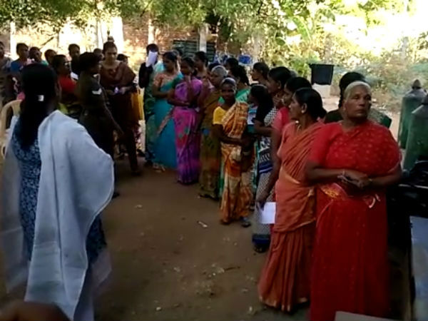 vellore lok sabha election voting started