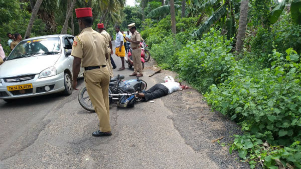 வெடிகுண்டு வீசி கொலை
