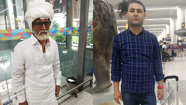 Young man dyes hair, beard to impersonate 81 year old and caught at Delhi Airport Young man dyes hair, beard to impersonate 81 year old and caught at Delhi Airport