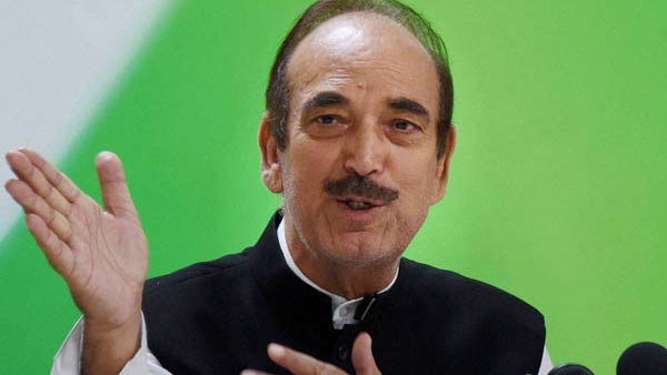 No Democracy in JK, alleges Ghulam Nabi Azad No Democracy in JK, alleges Ghulam Nabi Azad
