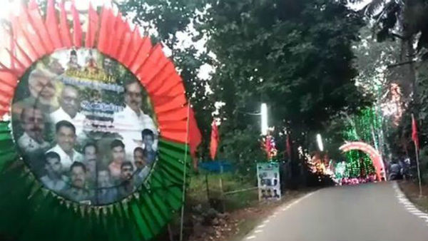 banners kept for H Raja near Kanniyakumari banners kept for H Raja near Kanniyakumari