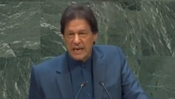 Imran Khan calls PM Modi as Indian President in UN assembly Imran Khan calls PM Modi as Indian President in UN assembly