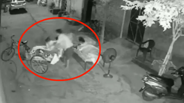 Video: A man attempts to steal a 4-year-old child while she was sleeping Video: A man attempts to steal a 4-year-old child while she was sleeping