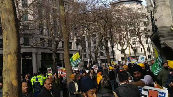 Indian community to clean up mess created by Pak supporters at Indian High Commission in London Indian community to clean up mess created by Pak supporters at Indian High Commission in London