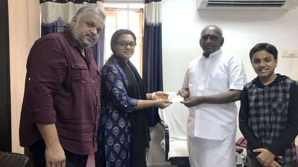famous tamil singer late malaysia vasudevan daughter joining bjp famous tamil singer late malaysia vasudevan daughter joining bjp