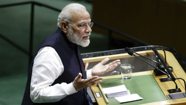 India is against terrorism: Narendra Modi says at UN India is against terrorism: Narendra Modi says at UN