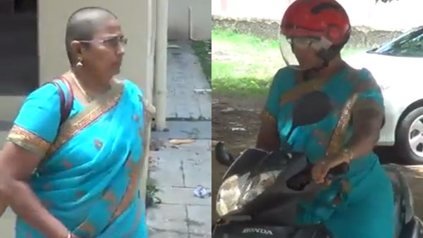 Nirmala devi appeared in court without hair again Nirmala devi appeared in court without hair again
