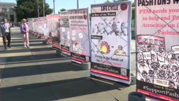 Posters, banners on Pak rights violations in Balochistan at UNHRC Posters, banners on Pak rights violations in Balochistan at UNHRC