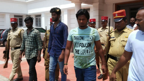 puducherry murder case 3 persons arrested by police puducherry murder case 3 persons arrested by police