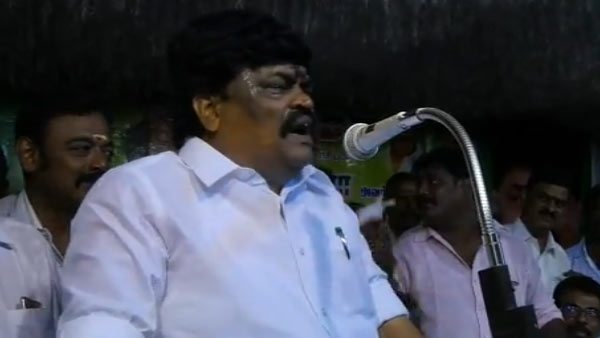 rajendra balaji dares dmk to face admk in by poll rajendra balaji dares dmk to face admk in by poll