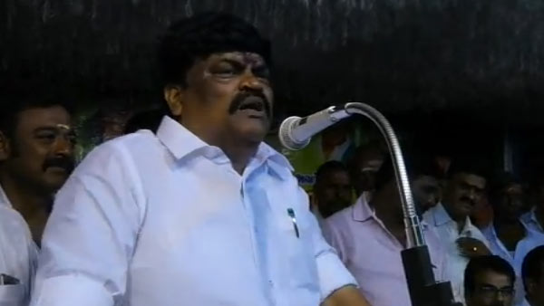 rajendra balaji dares dmk to face admk in by poll rajendra balaji dares dmk to face admk in by poll
